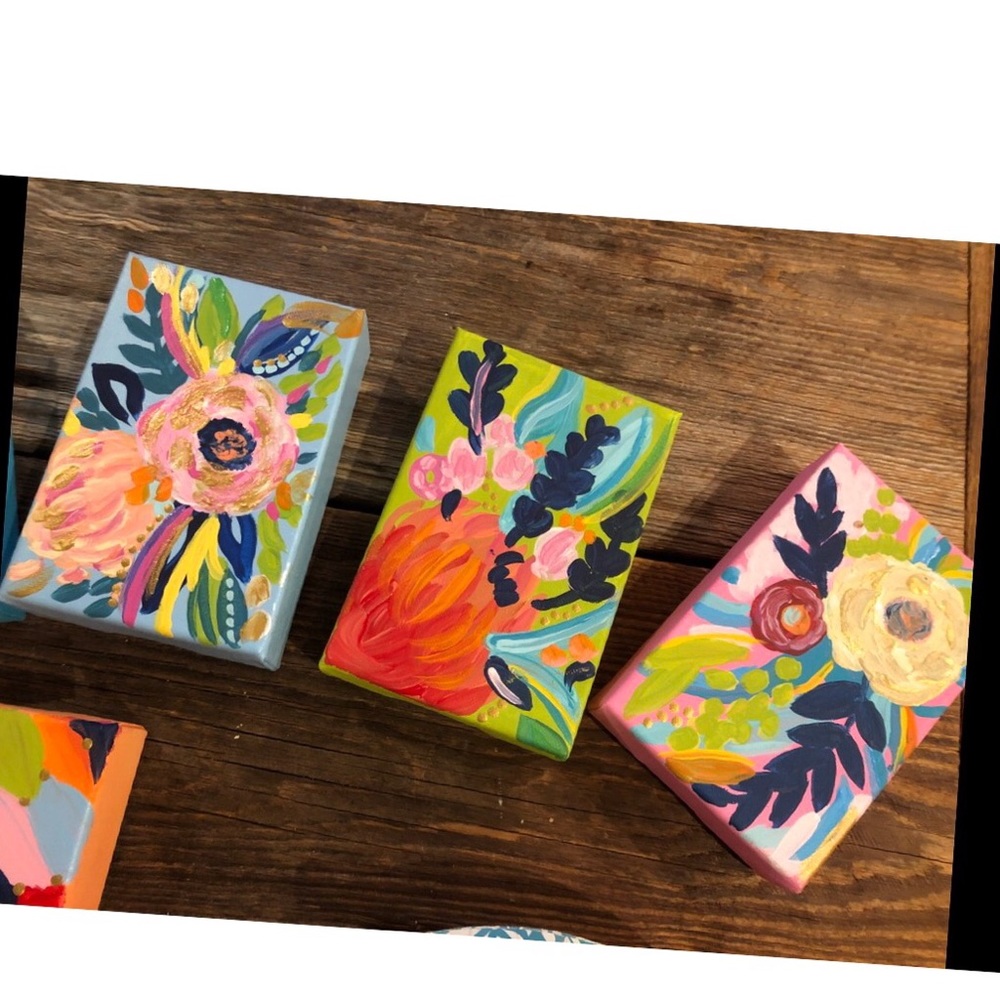 Mini painted canvas- will paint duplicates